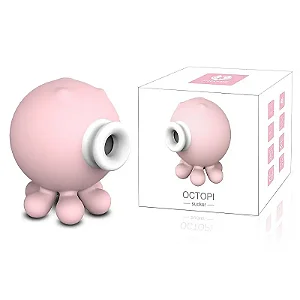 Vibrador de Clitóris Com Pulsação Recarregavél - Octopi
