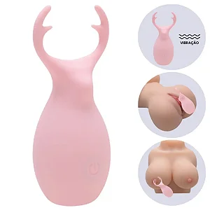 Vibrador Unissex Estimulador Formato De Alce