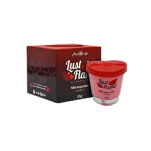 Vela Beijável Funcional Lust Flame Morango Hot 35g Provoke-Me