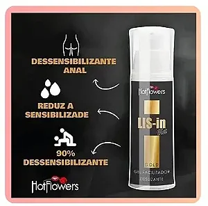 Lis-In Gold Gel Anal | 90% De Dessensibilizante