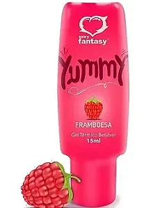 Gel Para Oral Yummy Gel Térmico Beijável 15Ml