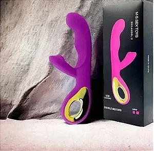 Vibrador ponto G Com Estimulador De Clitóris – Sex Angel II