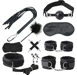 Kit Sado BDSM 10 peças