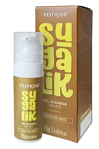Sugador Liquido Sugalik Doce de Leite Pulsação, Sucção e Prazer Intenso