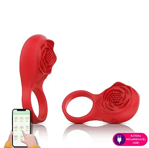 Anel Peniano Em Formato De Flor