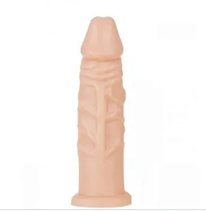 Pênis Maciço 12 x 3cm Cor Bege