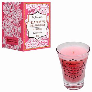 Vela de massagem Morango