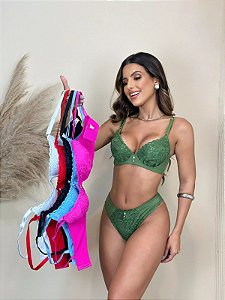 Conjunto de Lingerie Luxo com Bojo