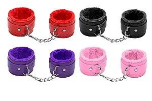 Algemas Em Couro Forro Macio