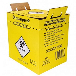 Coletor para Material Perfurocortante 20L
