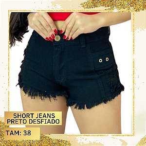 Short Jeans Barra Desfiada