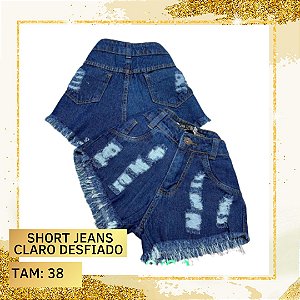 Short Jeans Barra Desfiada