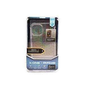 KIT X-ONE CASE CRISTAL + PELICULA 2D IPHONE 13 PRO MAX