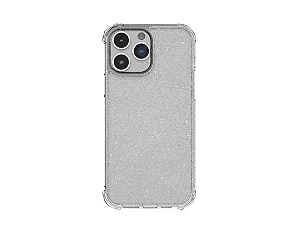 CAPA X-ONE GLITTER IPHONE 14 PRO MAX BRANCO