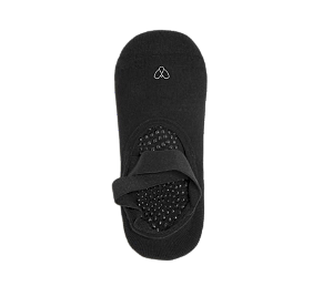 MEIA PILATES ANTIDERRAPANTE PRETA ZMZ