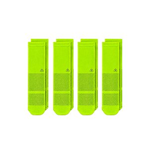 KIT 4 PARES VERDE NEON SPORT ZMZ