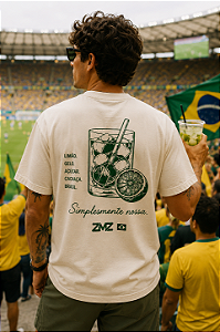 CAMISETA CAIPIRINHA BRASIL ZMZ 🇧🇷 (PRÉ-VENDA EXCLUSIVA)