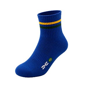 MEIA BRASIL AZUL ZMZ