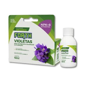 Adubo para violeta