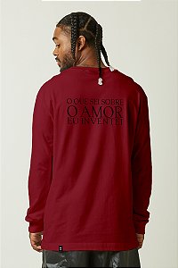 T-SHIRT DDGA AMOR MANGA LONGA