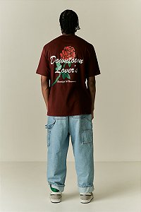 T SHIRT DOWNTOWN LOVERS FLOWERS