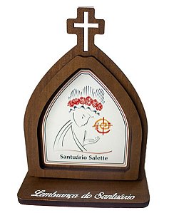 Capela adorno de mesa Nsra Salette