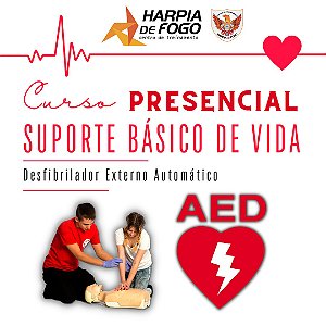 Curso de Suporte Básico de Vida + Desfibrilador Externo Automático (DEA)