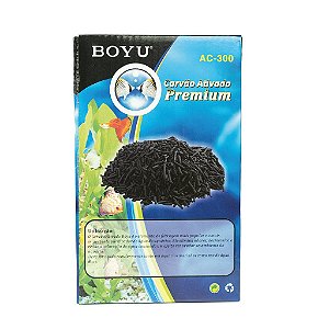 CARVAO ATIVADO PREMIUM BOYU PELETIZADO  300G AC-300