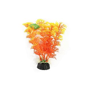 PLANTA PLÁSTICA SOMA ECONOMY 10CM LARANJA (MOD.410)