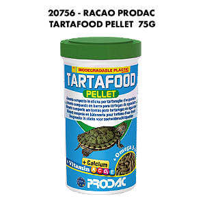 RACAO PRODAC TARTAFOOD PELLET 350G