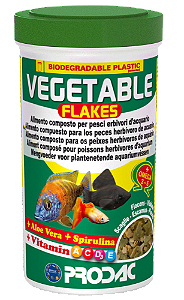 RACAO PRODAC TROPICAL VEGETABLE FLAKES 20G
