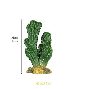 ENFEITE DE RESINA SOMA PLANTA CACTUS 116