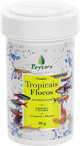 RACAO POYTARA TROPICAIS FLOCOS DIA-A-DIA  10G