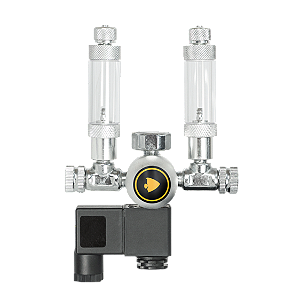 REGULADOR DE CO2 SOMA TOOL - 1 MANOMETRO+2 CONTA BOLHAS+SOLENOIDE 220V