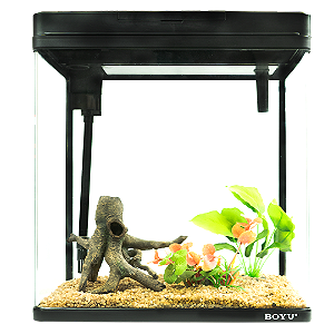 AQUARIO CURVO BOYU MS-420 31L PRETO 220V