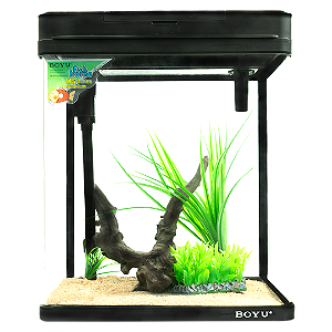 AQUARIO CURVO BOYU MS-320 20L PRETO 220V