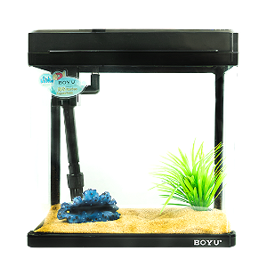 AQUARIO CURVO BOYU MS-220 7,5L PRETO 220V