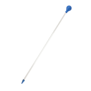 ALIMENTADOR DE CORAIS SOMA PIPETA 40CM COM PERA GRANDE (AZUL)