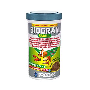 RACAO PRODAC TROPICAL GRANULES   P (BIOGRAN SMALL) 130G