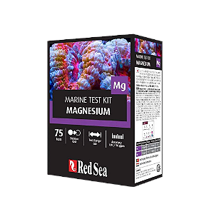TESTE RED SEA MARINE TEST KIT MAGNESIUM (MG) - 75 TESTES