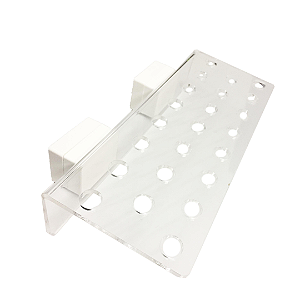 SUPORTE DE ACRILICO SOMA MAGNETICO (24X12X6CM) 23 FUROS
