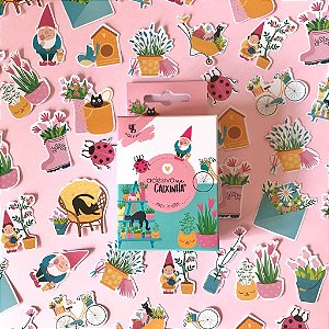 Adesivo na Caixinha - Meu Jardim