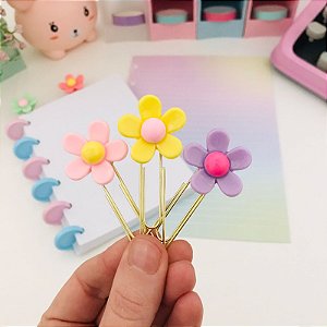 Clips Decorado Florzinha