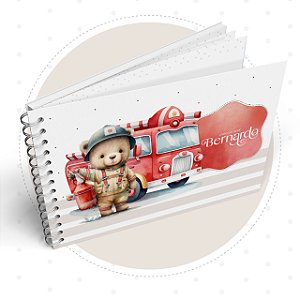 Coleção Pequenos Tesouros - Urso Bombeiro