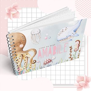 Coleção Maternidade Afetiva I - Fundo do Mar Rosa