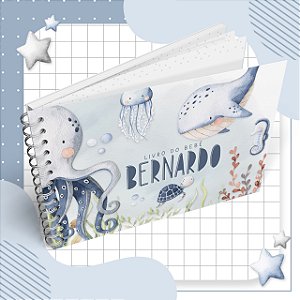 Coleção Maternidade Afetiva I - Fundo do Mar Azul