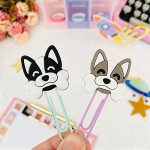 Clips Decorado Cachorrinho