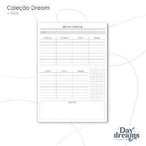 Planejadores Coleção Dream