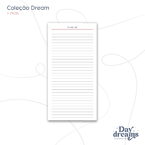 To Do List Coleção Dream