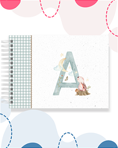 Coleção Eternize Memórias - Monograma Coelhinho Azul